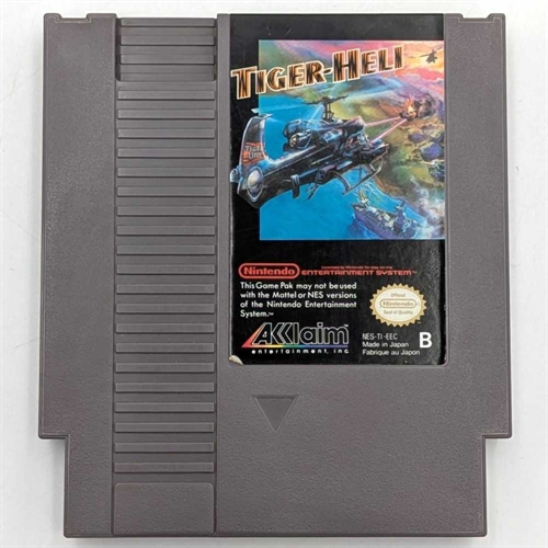 Tiger Heli - EEC - NES Spil (B Grade) (Genbrug)